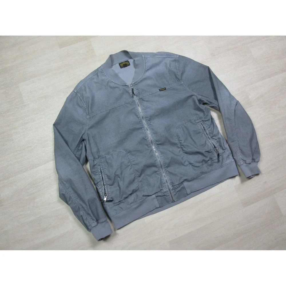 True Religion Woman's‎ Jacket (3XL) Micro Corduroy Gray TR Lightweight Designer